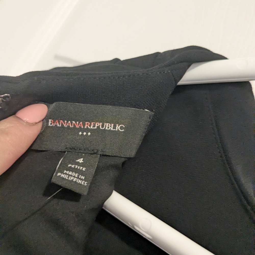 NWT Banana Republic Classic Black Jumpsuit - Picture 4 of 10
